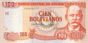cambio boliviano peso