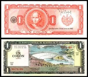 El Salvador Moneda