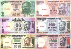 rupia india